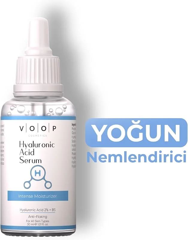 Hyaluronik Asit Mini Serum B5 10 ml, Yoğun Nemlendirici Cilt Bakım Serumu — Cilt bakımı