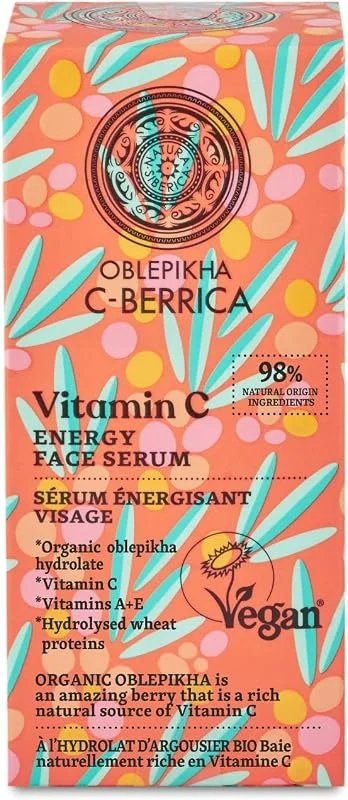Natura Siberica Enerji Veren Yüz Bakım Serumu - Oblepikha C-Berrica. — Cilt bakımı