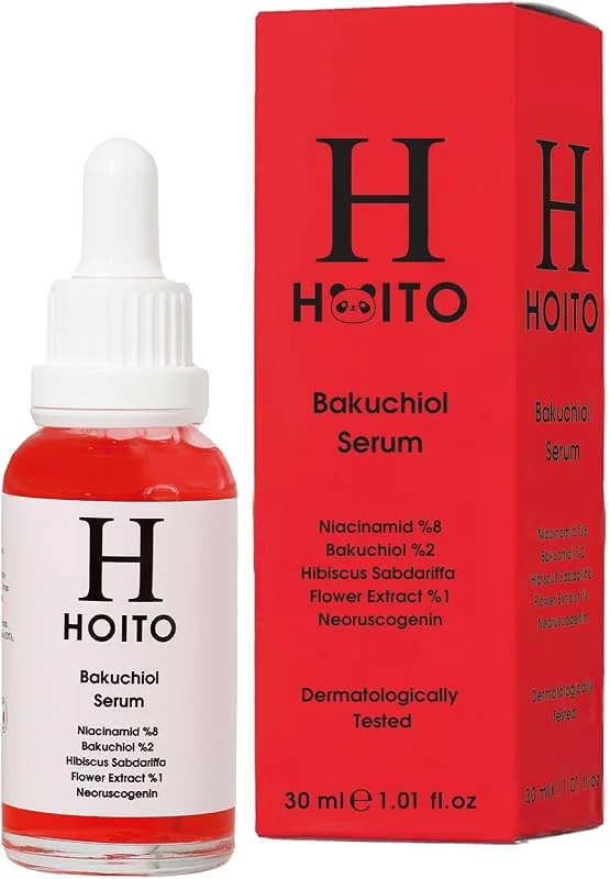 Hoito Bakuchiol Serum 30ml - Yaşlanma Etkilerine Karşı Retinol Alternatifi Cilt Bakım Serumu — Cilt bakımı