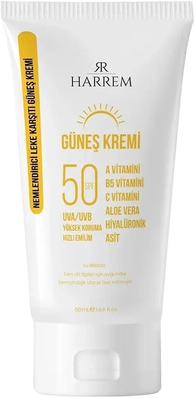 Nemlendirici Leke Karşıtı SPF50+ Güneş kremi 50 ml — Cilt bakımı