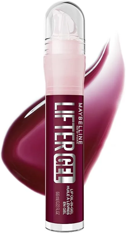 Maybelline New York Lifter Gel Ekstra Parlak ve Nemlendirici Dudak Parlatıcısı - 08 Berry Twist — Makyaj