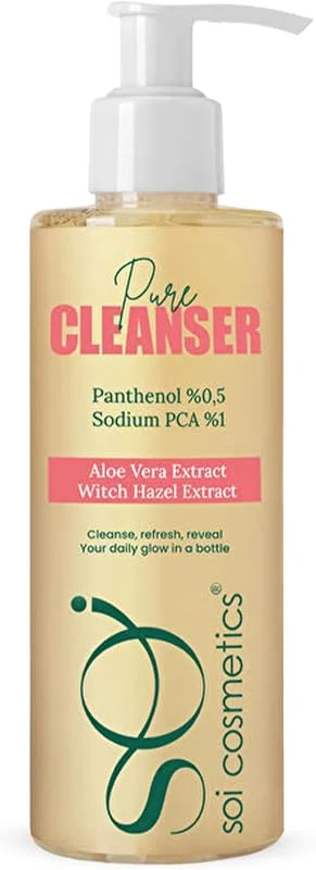 Pure Cleanser, Derinlemesine Temizlik, Arındırıcı, Parlak Cilt Görünümü, Yüz Temizleme Jeli, 150 ml — Cilt bakımı