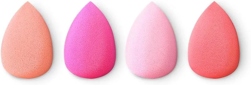 KIKO MILANO - Mini Hassas Blender Kiti Fondöten ve kapatıcı için mini süngerler, 4 parça — Makyaj