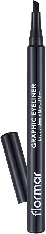 Flormar Graphic Eyeliner Black 1ml — Makyaj