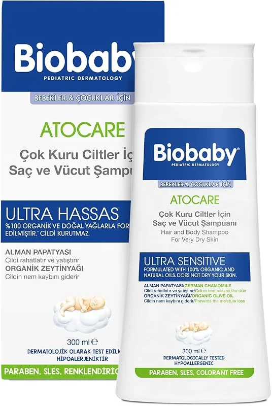 Biobaby Atopik Ciltler İçin Şampuan 300 Ml — Saç bakımı