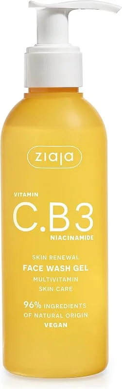 Ziaja - Vitamin C.B3 Niacinamide Yüz Temizleme Jeli 190 Ml — Cilt bakımı