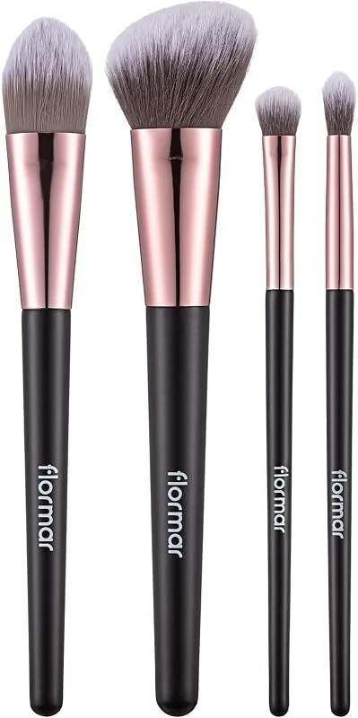 Flormar 4'lü Makyaj Fırçası Seti (Allık-Fondöten-Far-Crease) - Makeup Brush Set - 8690604597772