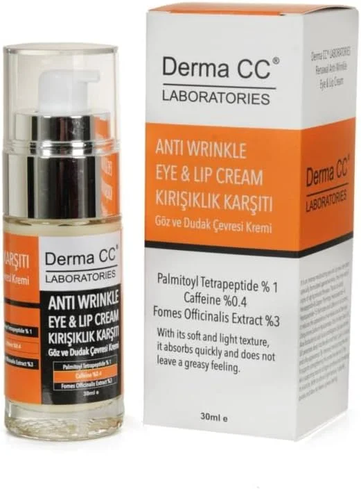 Derma CC Laboratories Kırışık Karşıtı Göz ve Dudak Çevresi Kremi 30 ml — Cilt bakımı
