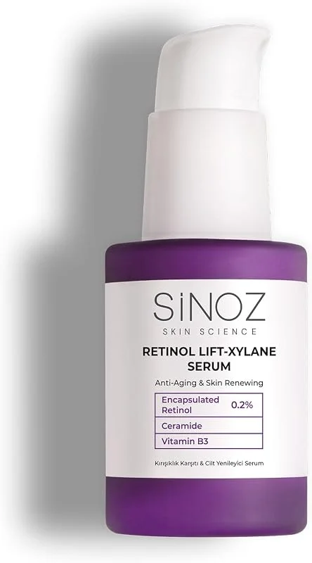 Sinoz Retinol Lift-Xylane Kırışıklık Karşıtı & Cilt Yenileyici Serum 30 Ml. — Cilt bakımı