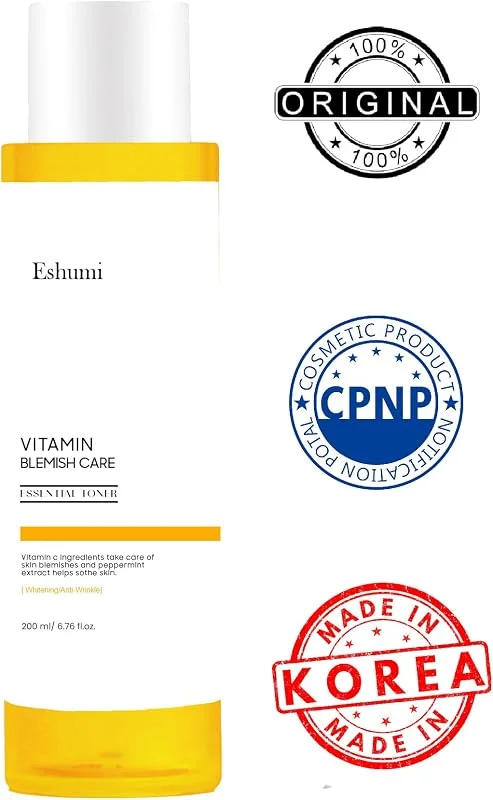 Lekeli Ciltler İçin C Vitamini İçeren Aydınlatıcı Ve Nemlendirici Brightening Toner — Cilt bakımı