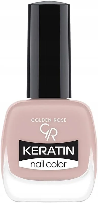 Golden Rose Keratin Nail Color No: 09 - Keratin İçerikli Güçlendirici Parlak Oje — Makyaj