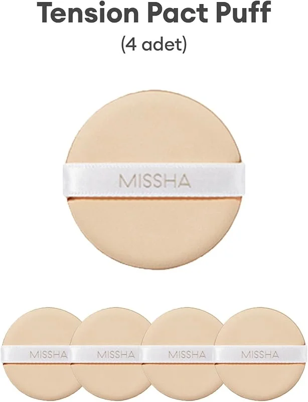 MISSHA İnce ve Eşit Uygulama Sağlayan Makyaj Süngeri Tension Pact Puff (Fitting)