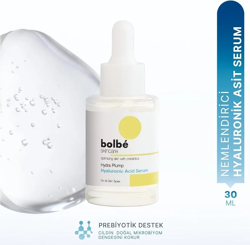 Yoğun Nemlendirici, Dolgunlaştırıcı, Kırışıklık Karşıtı Peptitli Hyaluronik Asit Serum - 30 ml — Cilt bakımı