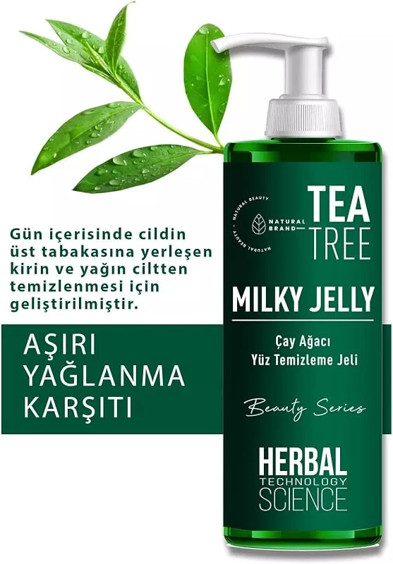 HERBAL SCIENCE Çay Ağacı Temizleme Jeli 150 ML 1 Paket (1 x 1 Adet) — Cilt bakımı