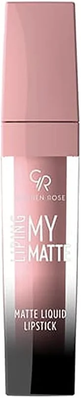 Golden Rose Liping My Matte Likit Ruj No: 01 - Suya Dayanıklı Ultra Mat Ruj — Makyaj
