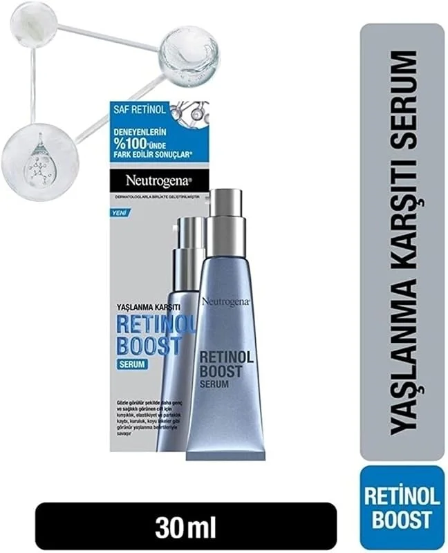 Neutrogena Retinol Boost Yaşlanma Karşıtı Serum, 30 ml — Cilt bakımı