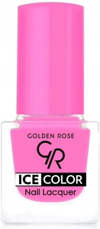 Golden Rose Ice Color Nail Lacquer No: 201 - Parlak Bitişli Mini Oje 6 ml — Makyaj