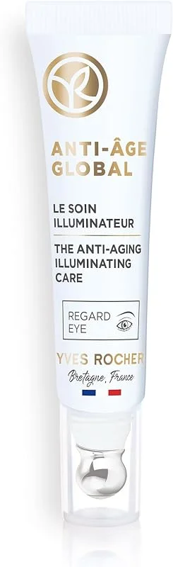 Yves Rocher Yenileyici Yaşlanma Karşıtı Bitkisel Kök Hücre Bakımı Anti-age Global - Kafein&vitamin E - Göz Kremi — Cilt bakımı