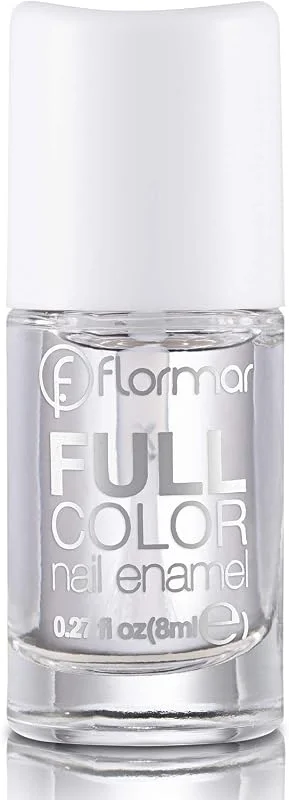 Flormar Yoğun Pigmentli Parlak Oje (ŞEFFAF) - Full Color Nail Enamel - Fc36 Crystal Glam - 8690604313266 — Makyaj