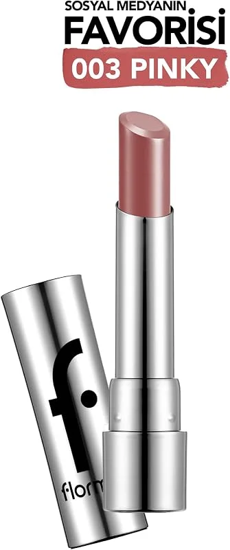 Flormar Nemlendirici Parlak Ruj- Sheer Up Lipstick - 003 Pinky Nude - 8682536012010 — Makyaj