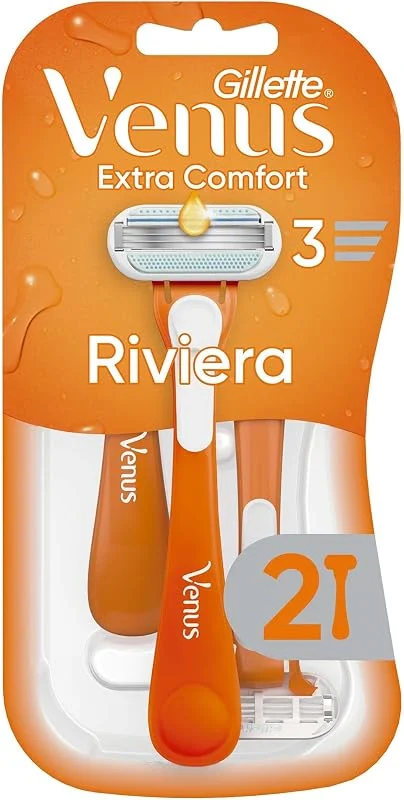 Gillette Venus Riviera Kullan At Kadın Tıraş Bıçağı 2'li — Cilt bakımı