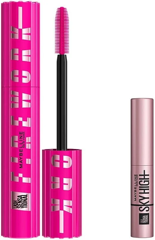 Maybelline New York Lash Sensational Firework Maskara & Mini Lash Sensational Sky High Maskara 4.5 ML Makyaj Seti