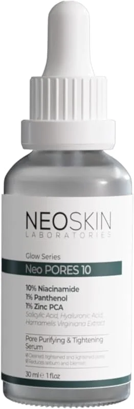 NEOSKIN Gözenek Sıkılaştırıcı, Siyah Nokta Ve Akne Karşıtı Serum (10% NİACİNAMİDE ZİNCPCA SALİCYLİC ACİD) — Cilt bakımı