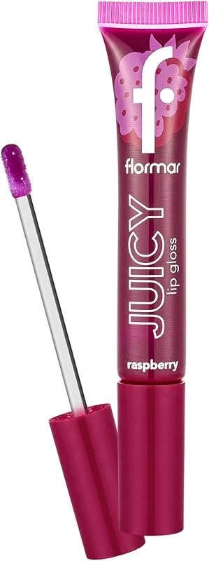 Flormar Juicy Doğal Renk Veren Meyve Aromalı Nemlendirici Dudak Parlatıcısı 001 RASPBERRY — Makyaj