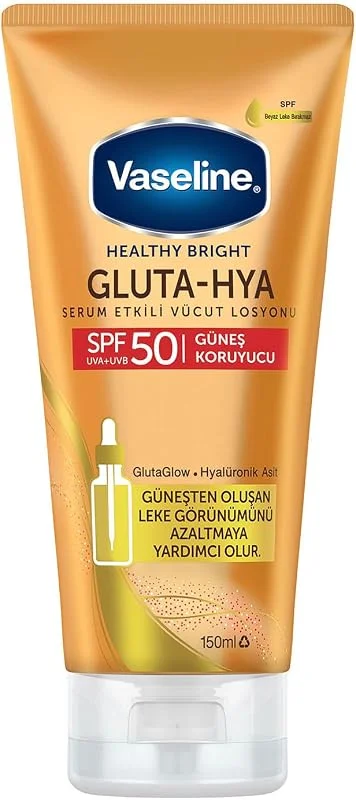 Vaseline Gluta-Hya Serum Etkili Vücut Losyonu Güneş Koruyucu 150 Mililitre — Cilt bakımı