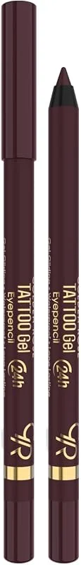 Golden Rose Tattoo Gel Eyepencil - 117 Black Berry - Uzun Süre Kalıcı Gel Göz Kalemi — Makyaj