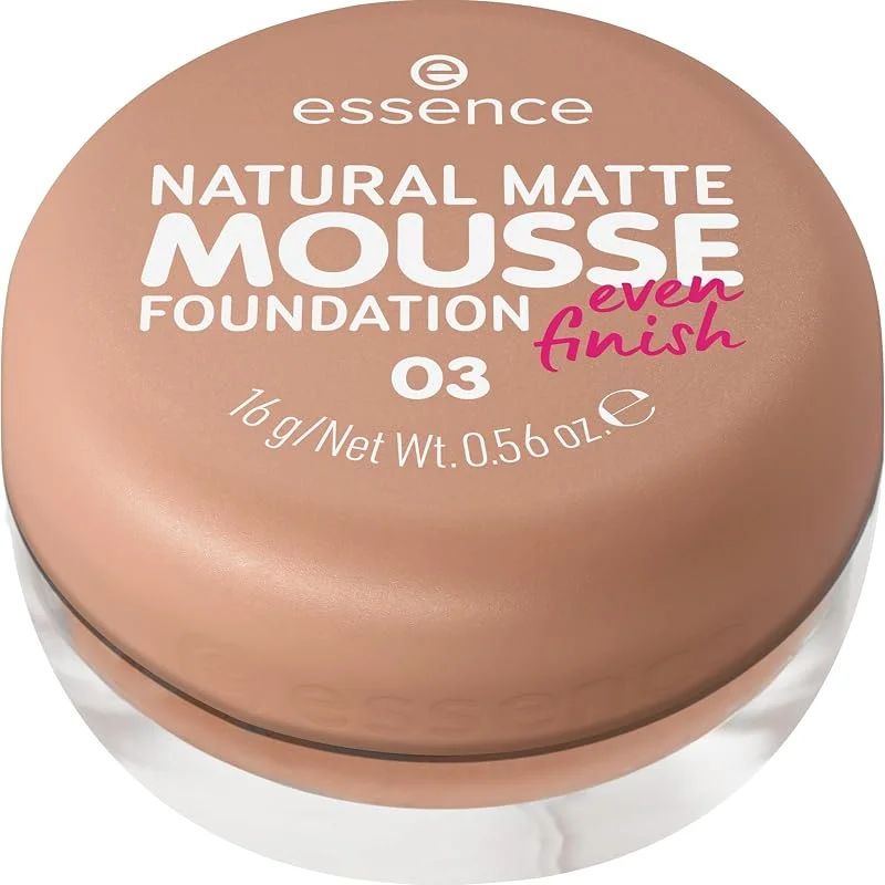 Essence Cosmetics Natural Matte Köpük Föndöten 03 — Makyaj