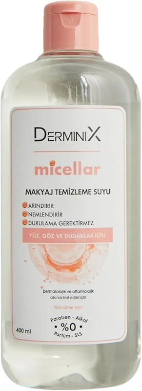 Derminix Micellar Makyaj Temizleme Suyu 400 ml — Cilt bakımı