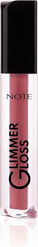 Note Cosmetics Glimmer Gloss Işıltılı Nemlendirici Dudak Parlatıcısı - 50 Rose Sorbet — Makyaj
