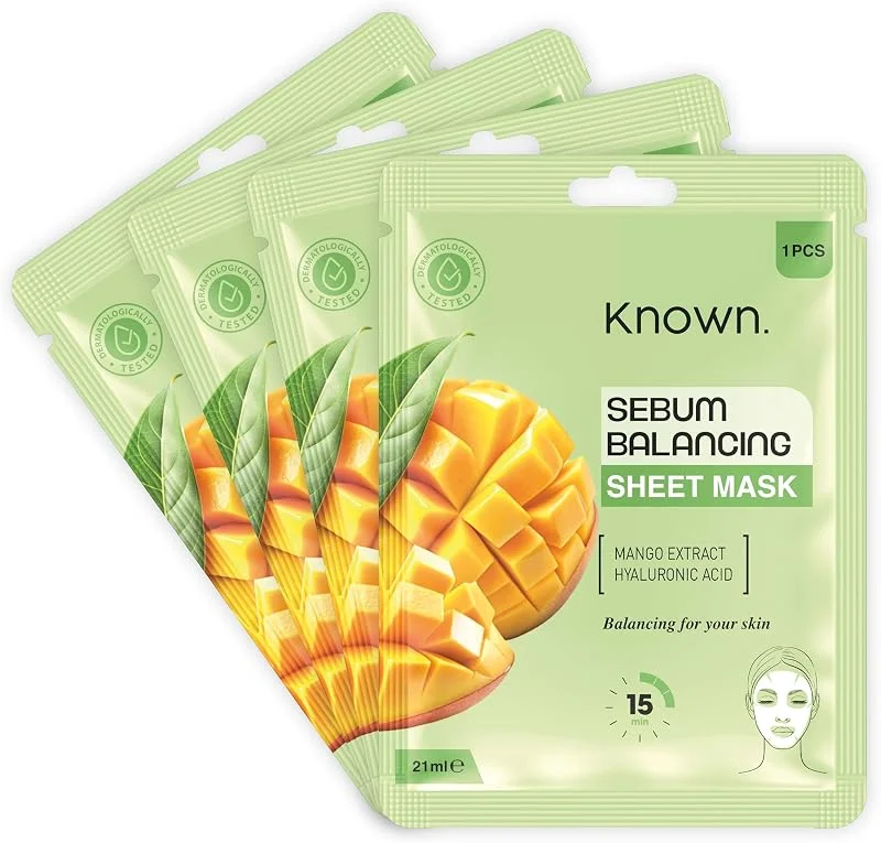 Known Sebum Dengeleyici Yüz Maskesi 4 Adet — Cilt bakımı