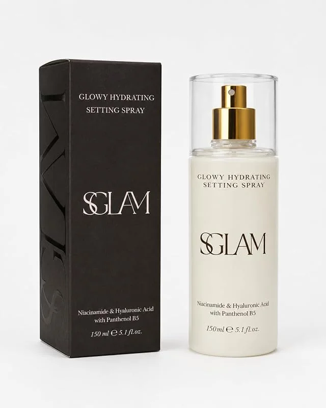 S'glam Glowy Hydrating Setting Spray 150ml — Makyaj
