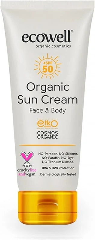 Ecowell Organik Güneş Kremi 50 SPF — Cilt bakımı
