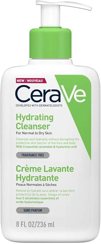 CeraVe Nemlendiren Temizleyici Kuru ve Normal Ciltler (236 ml) — Cilt bakımı