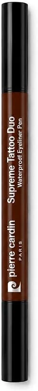 Pierre Cardin Supreme Tattoo Duo Waterproof Eyeliner Pen – Brown-01 — Makyaj
