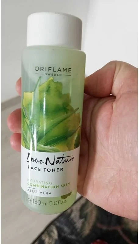 Oriflame Love Nature Aloe Vera Yüz Toneri, Kombinasyon Cilt, 150 ml — Cilt bakımı