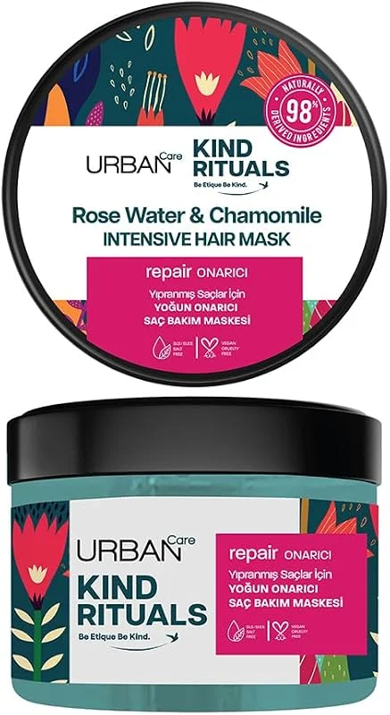 Urban Care Kind Rituals Rose Water Chamomile Saç Bakım Maskesi 230 ML — Saç bakımı