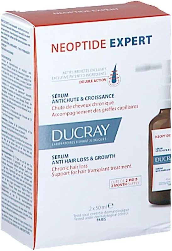 Ducray Neoptide Expert Saç Güçlendirici ve Yoğunlaştırıcı Serum 2x50 ml — Saç bakımı
