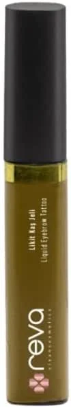 Kahverengi Likit Kaş Maskarası & Liquid Eyebrow Tattoo 5ml No: 101 - Vegan & Temiz Içerikli — Makyaj