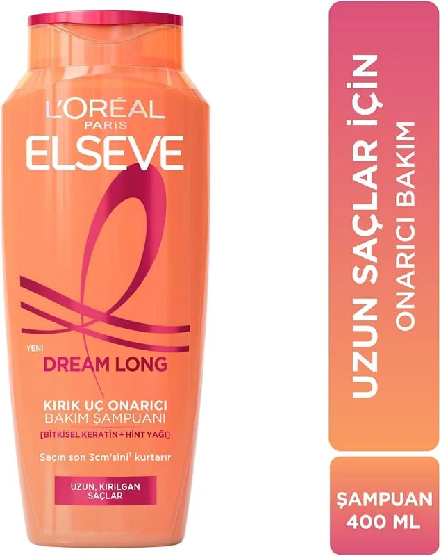 L'Oreal Paris Elseve Dream Long Onarıcı Bakım Şampuanı 400 ml — Saç bakımı