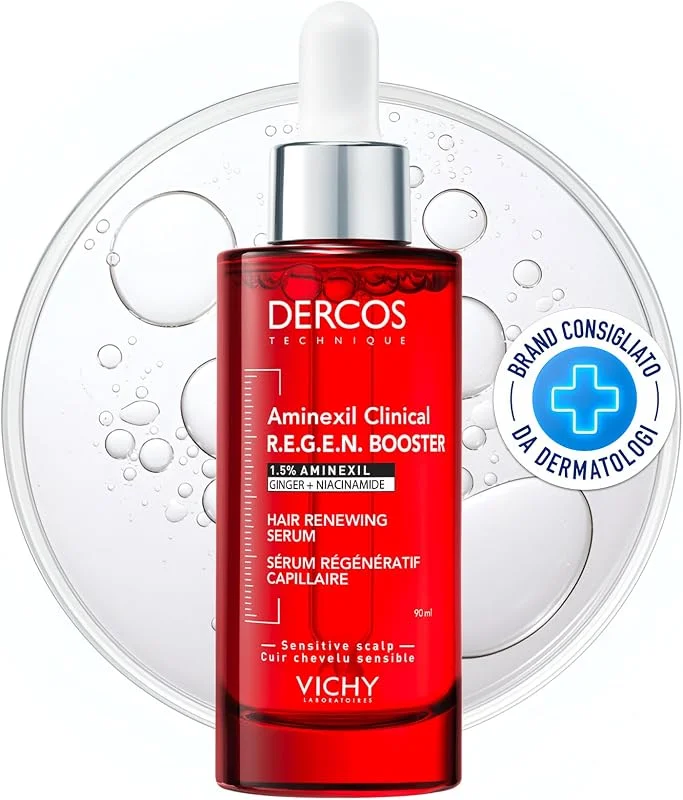 VICHY Dercos Aminexil Regen Booster Saç Dökülmesine Karşı Bakım Serumu 90 ml — Saç bakımı