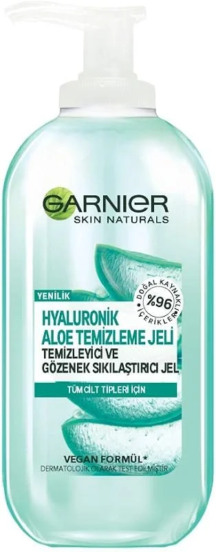 Garnier Hyaluronik Aloe Temizleme Jeli (200 ml) — Cilt bakımı