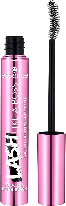 Essence Lash Like A Boss Instant Hacim & Uzunluk Veren Maskara Ultra Black — Makyaj