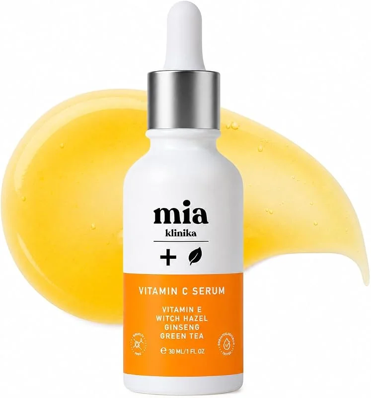 MIA Klinika Aydınlatıcı Yüz Serumu Vitamin C, E ve Yeşil Çay 30ml — Cilt bakımı
