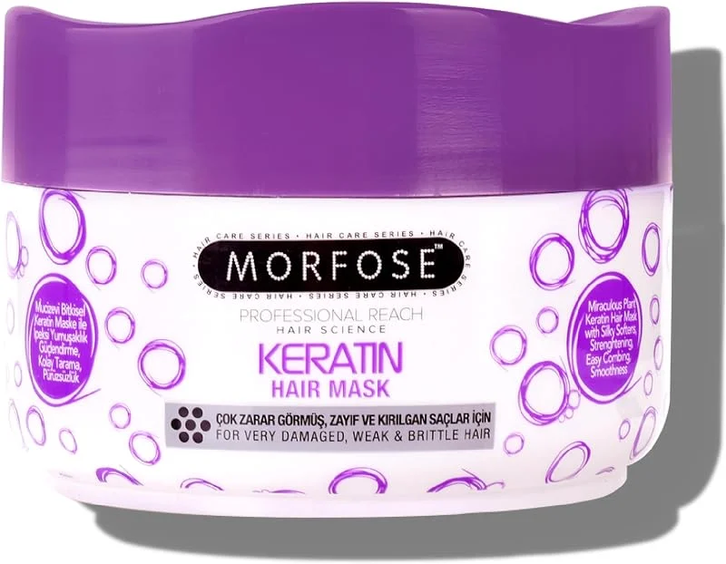 MORFOSE Maske 500Ml (Mor) 1 Paket (1 x 1 Adet) — Saç bakımı