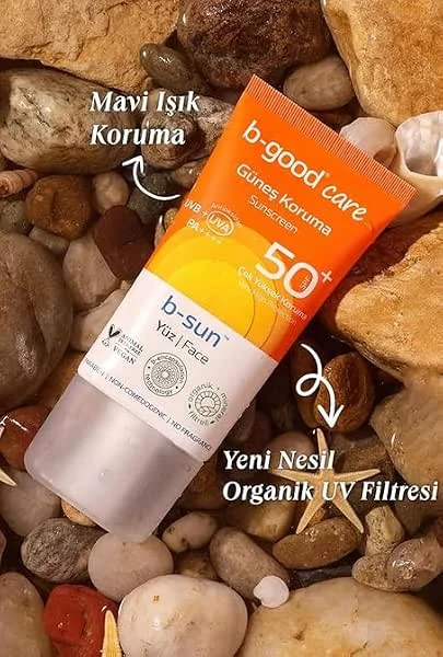 Yüz Güneş Kremi Spf50 plus 50 ml — Cilt bakımı