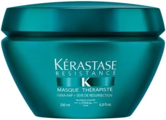 Kerastase Resistance Therapiste Saç Maskesi, 200 ml Çiçekli Turkuaz — Saç bakımı